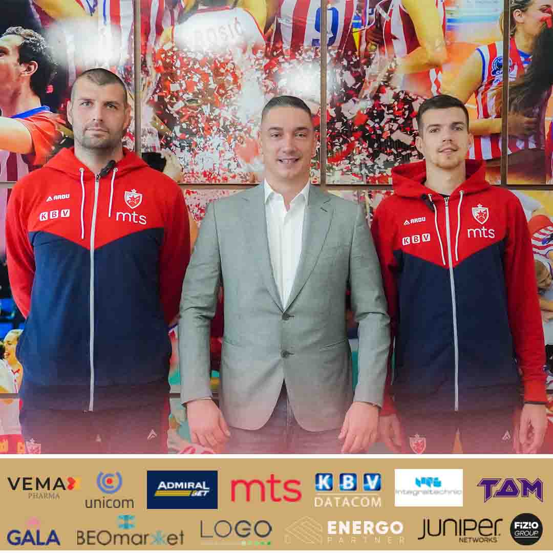 Konferencija muska ekipa OK Crvena zvezda