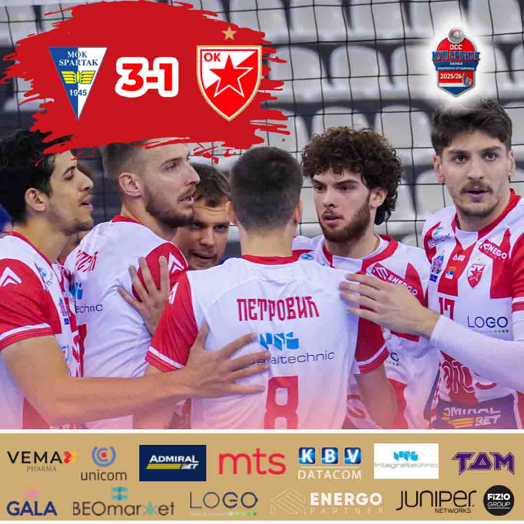 0212 kup spartak - crvena zvezda rezultat