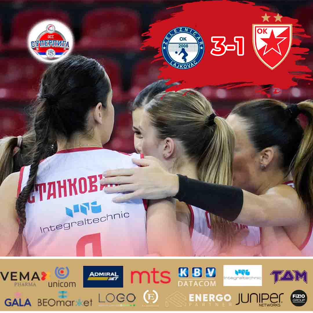 0804 Lajkovac - Crvena zvezda rezultat