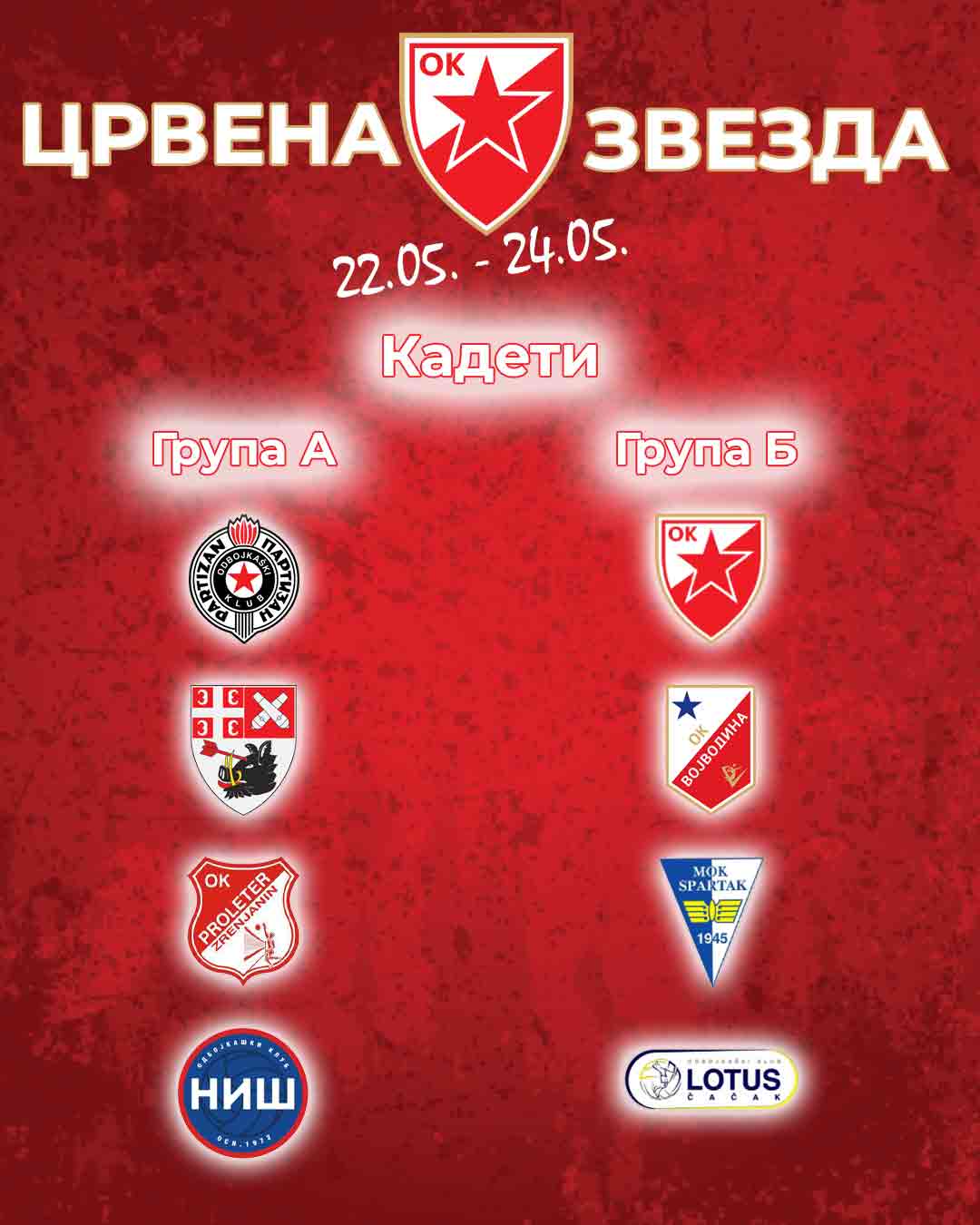 2005 najava kadeti drzavno