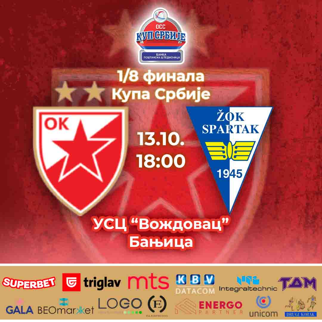 1310 Najava Crvena zvezda - Spartak Subotica